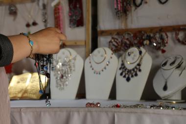 Jewelry at Ferhana's shop