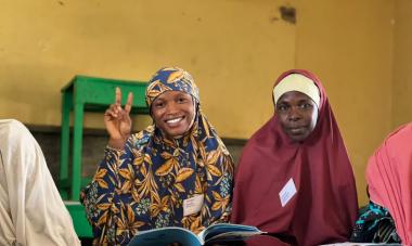 program participants in classroom